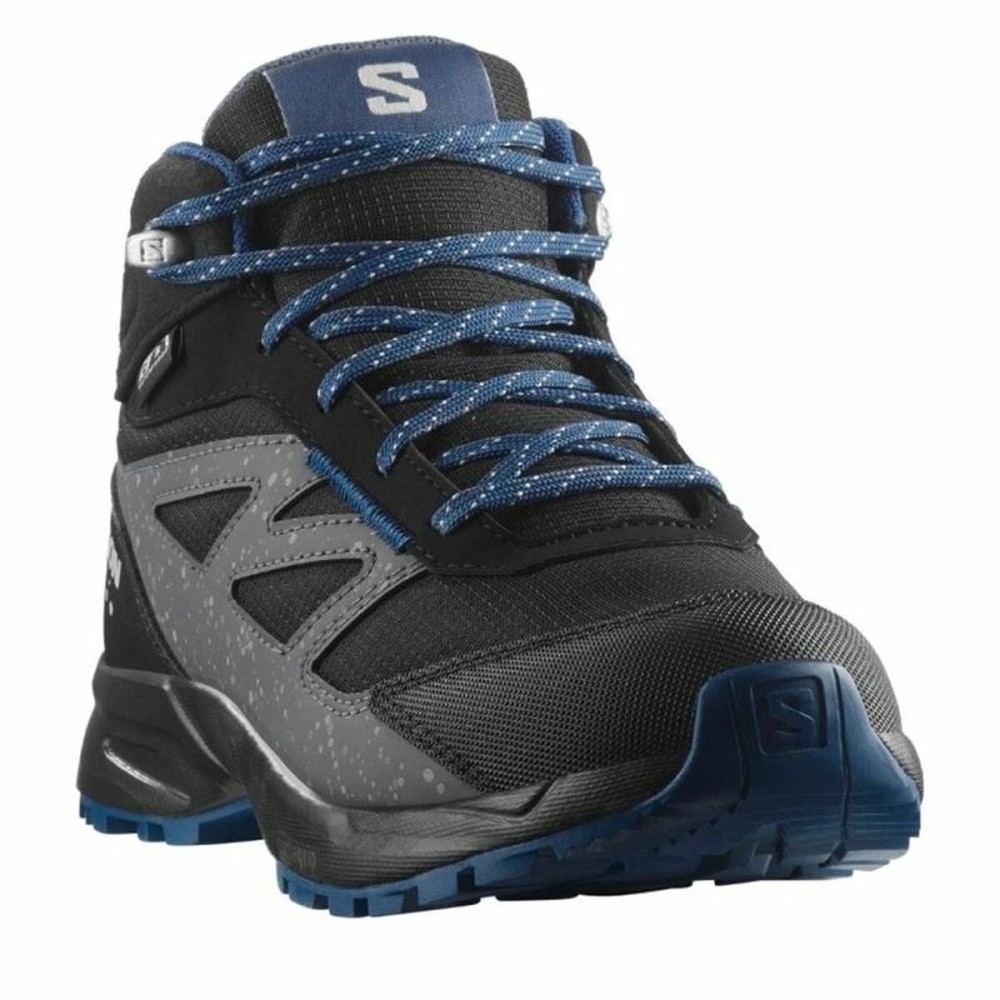 Sports Shoes for Kids Salomon Outway Mid Cswp Black