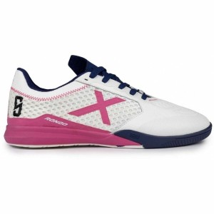 Chaussures de Futsal pour Adultes Munich Rondo Sergio Lozano 15 Blanc
