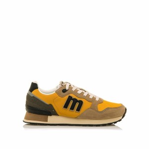 Herren-Sportschuhe Mustang Mustang 2025 V Attitude Ocker