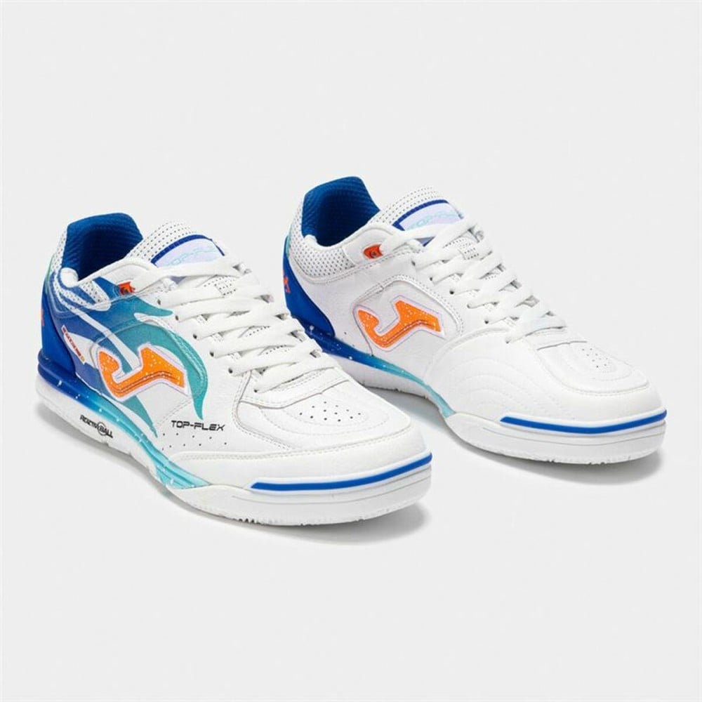 Chaussures de Futsal pour Adultes Joma Sport Top Flex Rebound 2576 Blanc