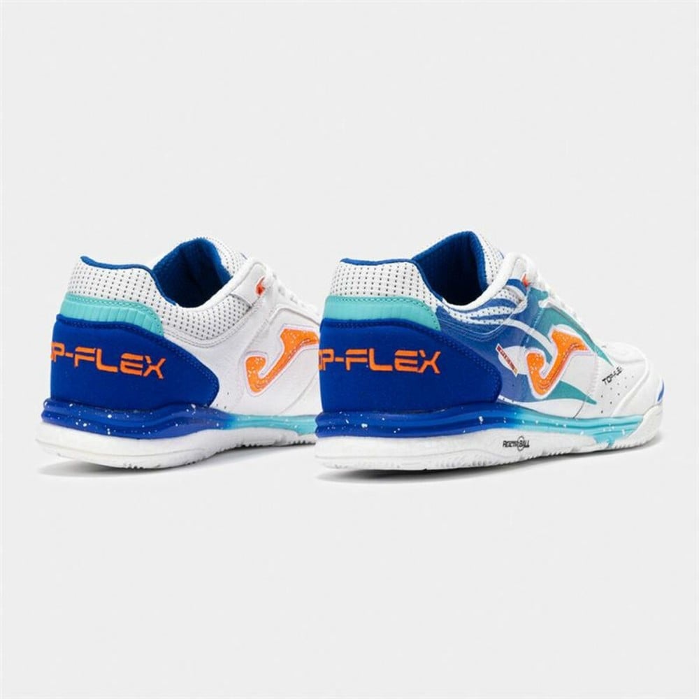Chaussures de Futsal pour Adultes Joma Sport Top Flex Rebound 2576 Blanc
