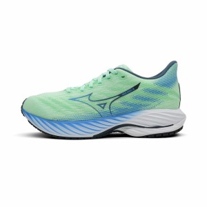 Running Shoes for Adults Mizuno Wave Rider 28 Aquamarine