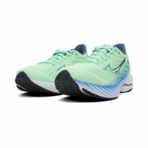 Running Shoes for Adults Mizuno Wave Rider 28 Aquamarine