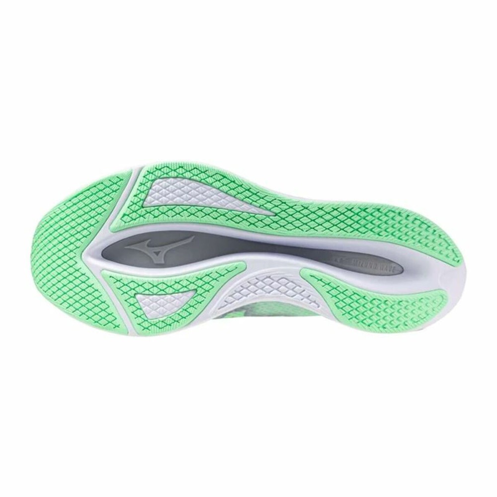 Running Shoes for Adults Mizuno Wave Rebellion Flash 2 Aquamarine