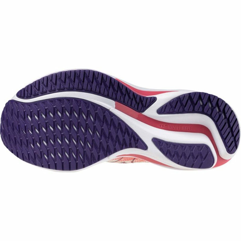 Running Shoes for Adults Mizuno Wave Rider 28 Red Lady