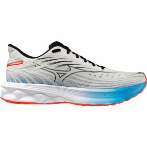 Running Shoes for Adults Mizuno Wave Skyrise 6 Light grey