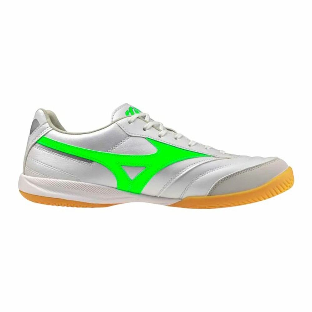 Adult's Indoor Football Shoes Mizuno Morelia Sala Pro In Light grey