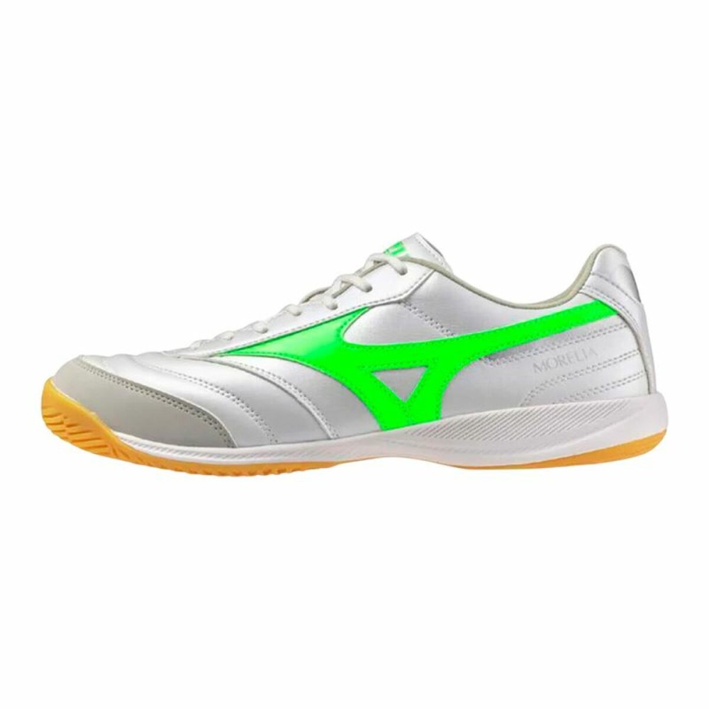 Adult's Indoor Football Shoes Mizuno Morelia Sala Pro In Light grey