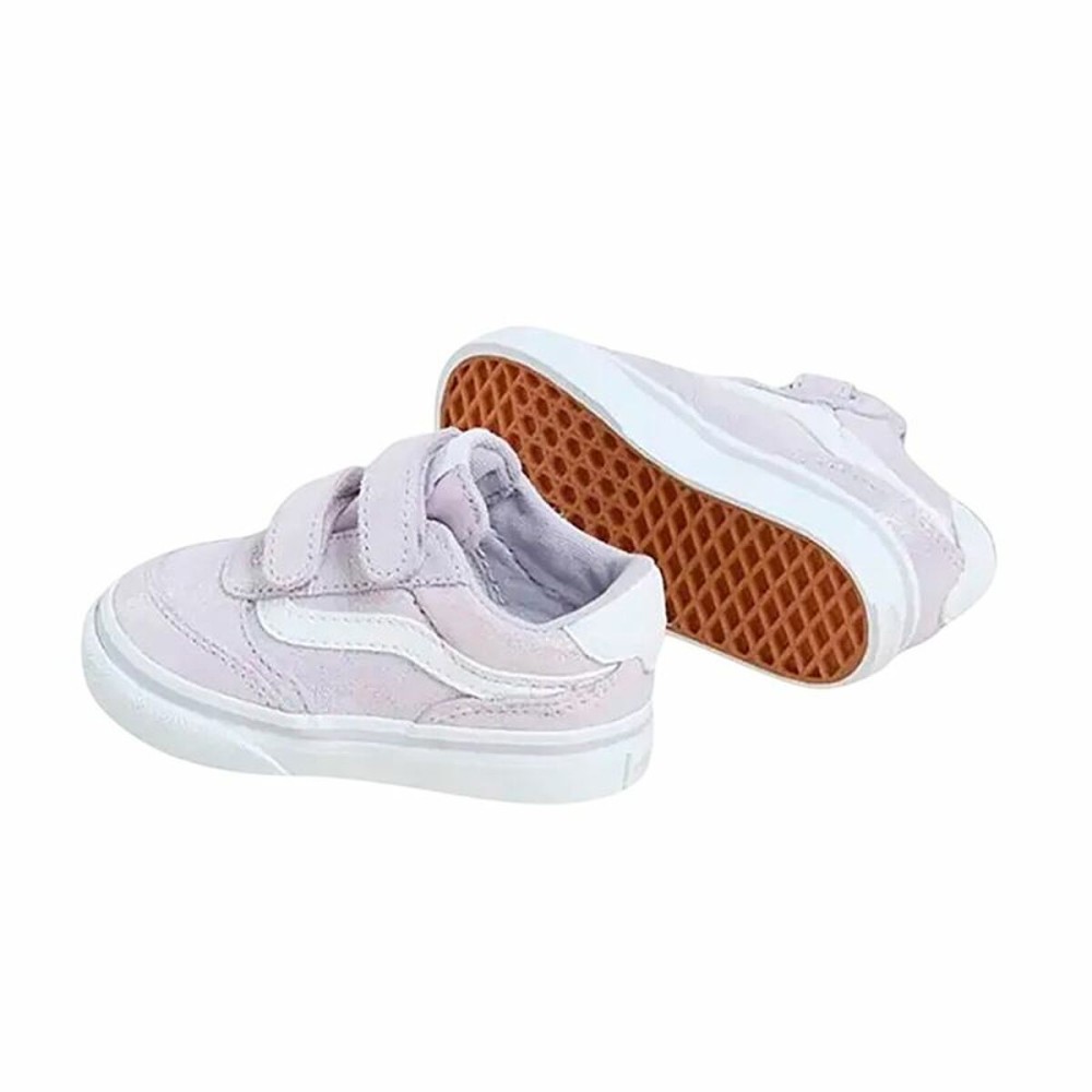 Sportschuhe für Babys Vans Brooklyn Ls V Foil Lavendel