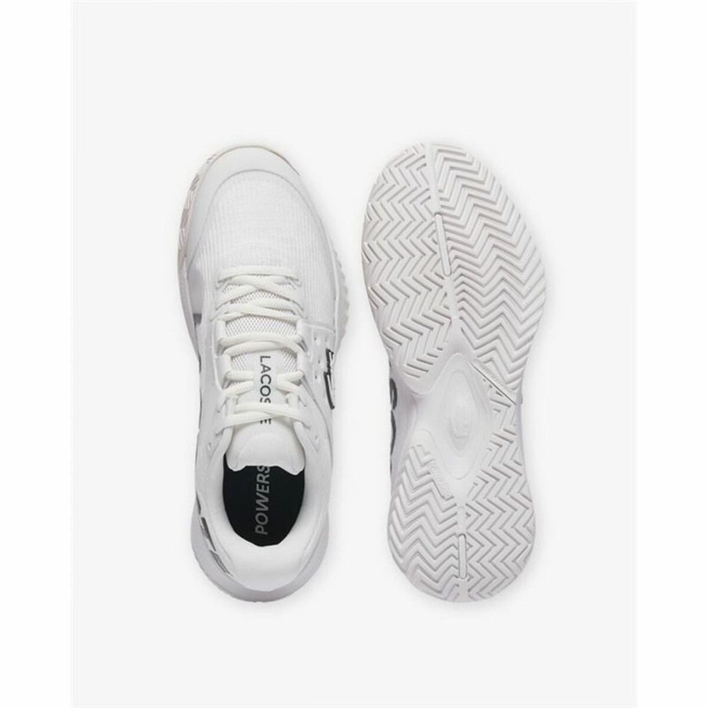 Tennisschuhe für Frauen Lacoste Power Serve Weiß