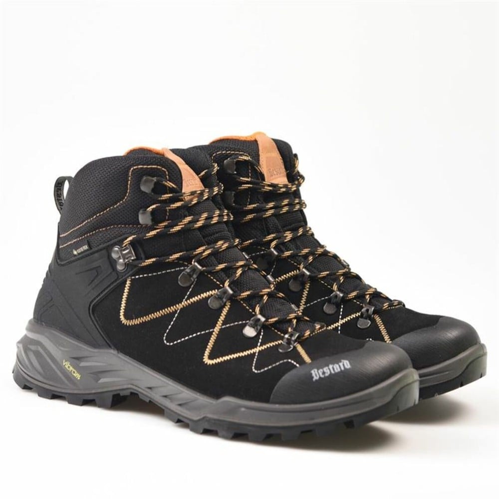 Walking Shoes for Men Bestard Onda Black