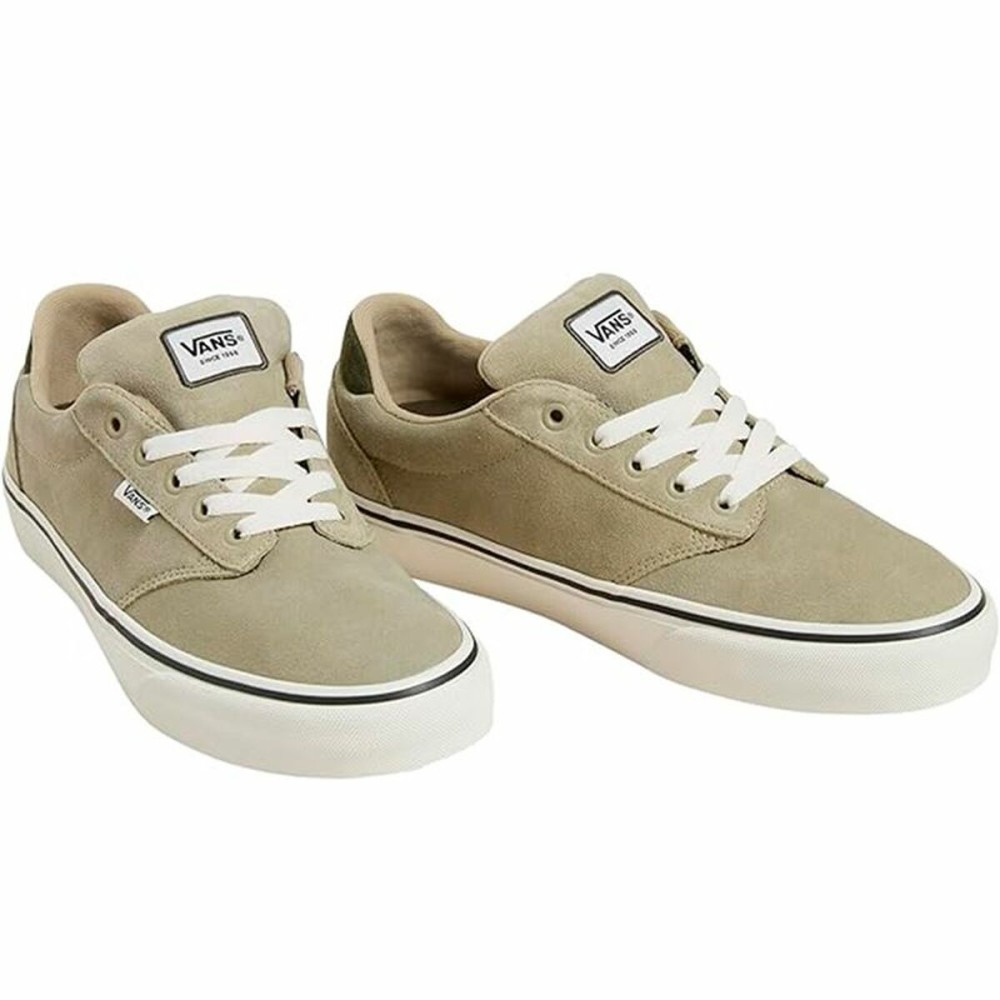 Chaussures de Sport pour Homme Vans Atwood Deluxe Sued Elm Marron Clair