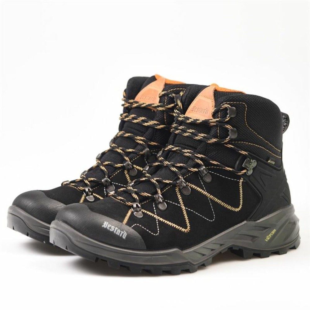 Walking Shoes for Men Bestard Onda Black