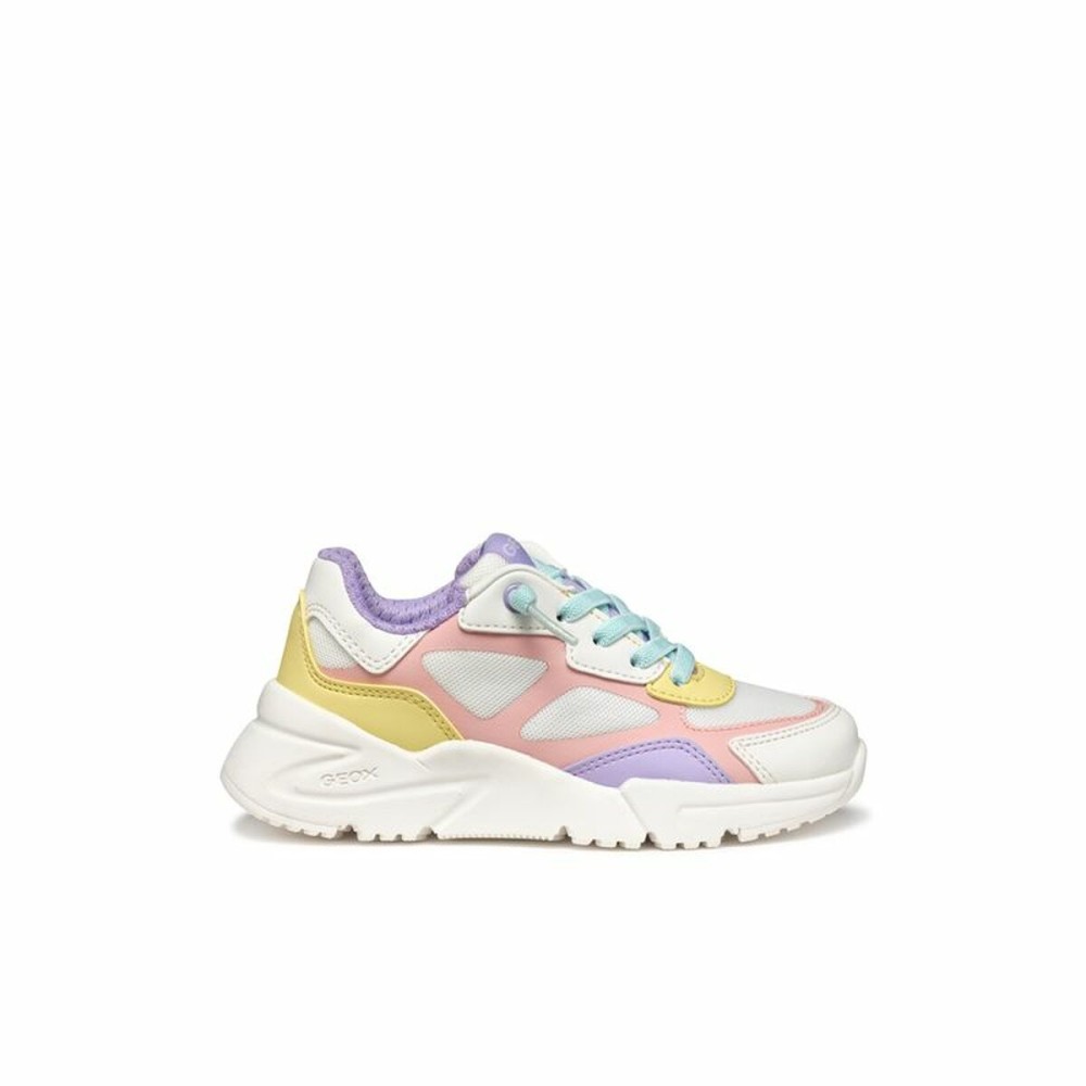 Kinder Sportschuhe Geox Loftus Weiß