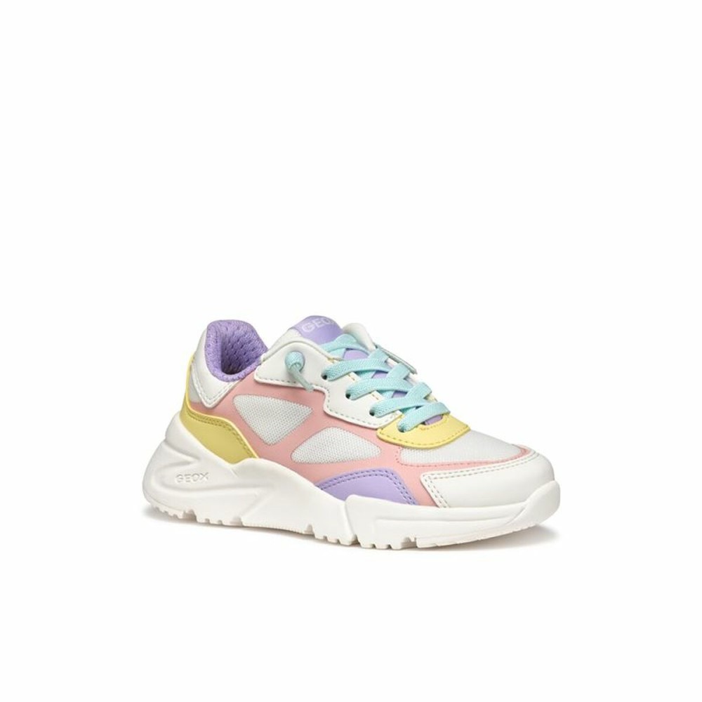 Kinder Sportschuhe Geox Loftus Weiß