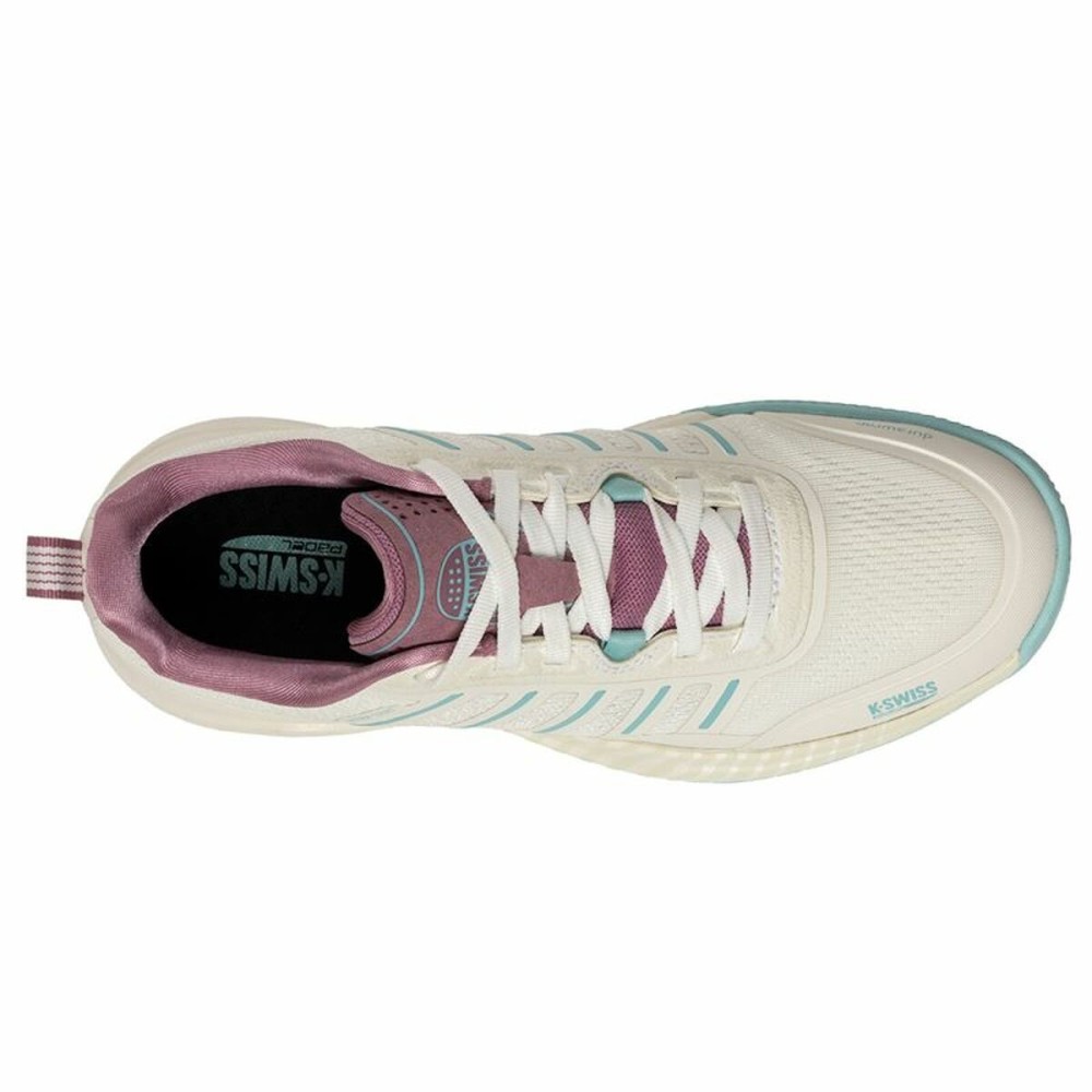 Chaussures de Padel pour Adultes Kswiss Ultra Court Padel Blanc
