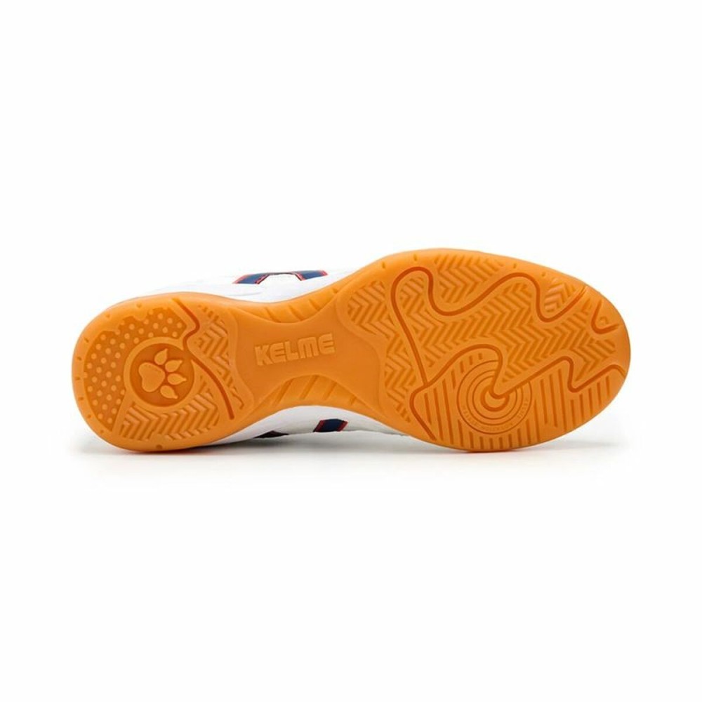 Chaussures de Futsal pour Adultes Kelme Indoor Copa Elastic Blanc