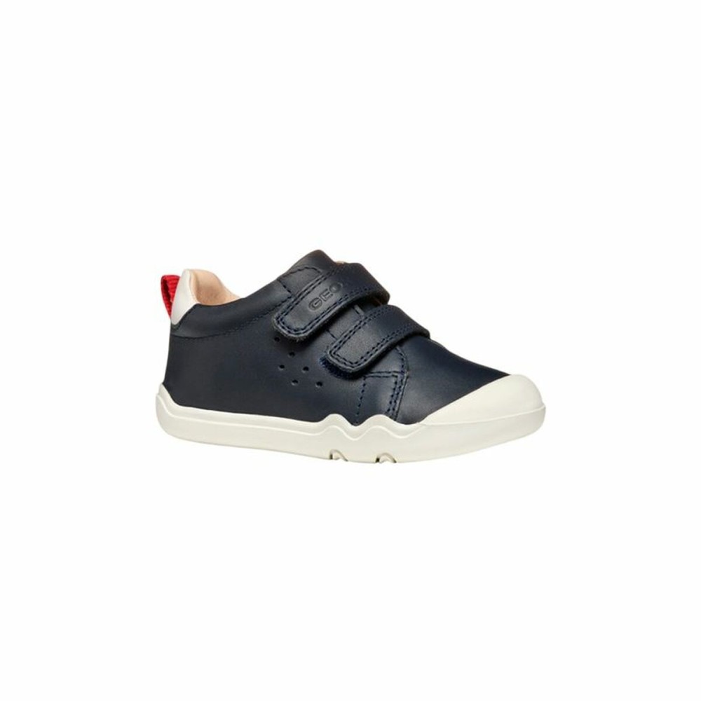 Sports Shoes for Kids Geox Steppieup Navy Blue