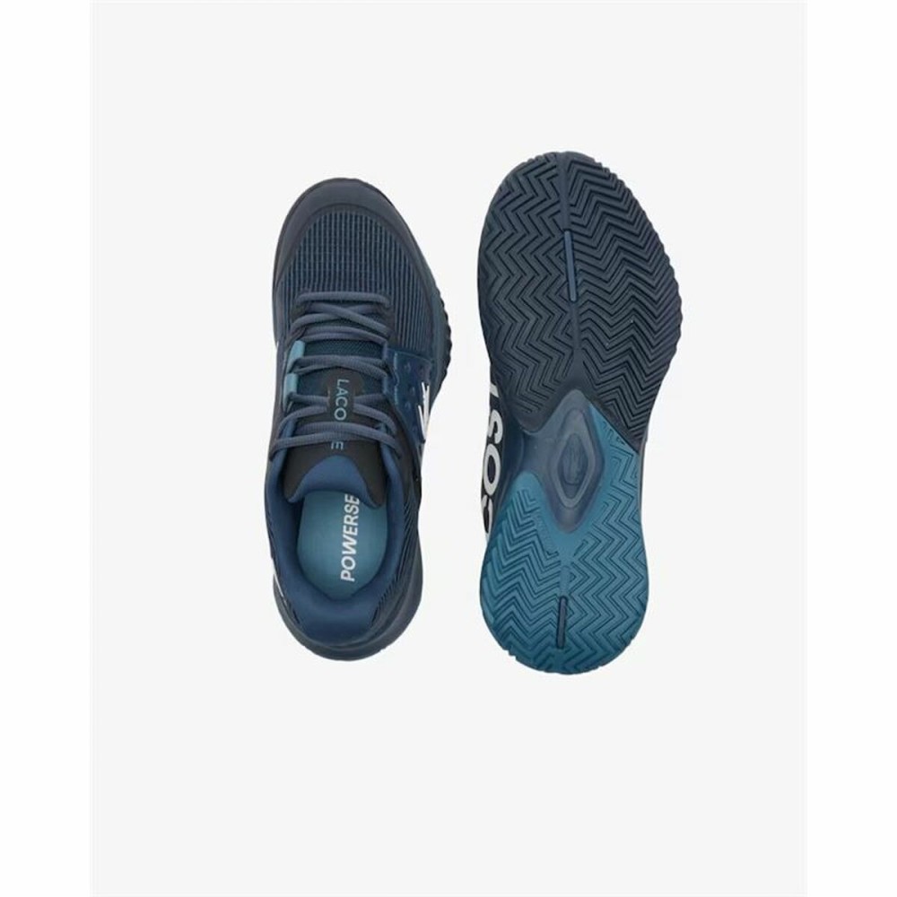 Men's Tennis Shoes Lacoste Power Serve Navy Blue