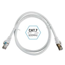 Câble Réseau Rigide FTP 7ème Catégorie iggual IGG318645 Blanc 3 m