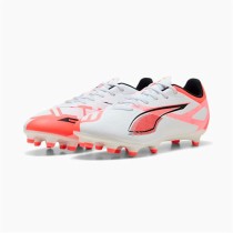 Chaussures de Football pour Adultes Puma Ultra 5 Play Fg/Ag Orange