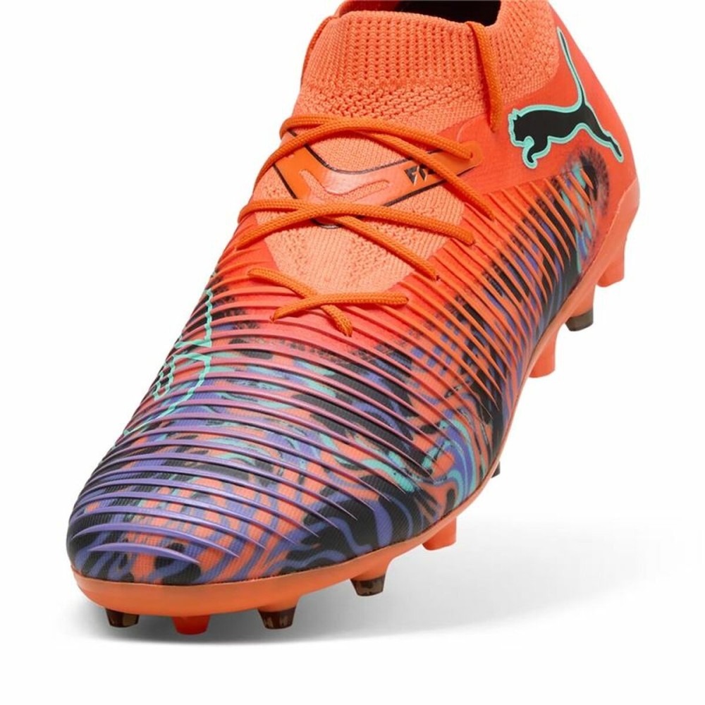 Chaussures de Football pour Adultes Puma Future 8 Match Creat Orange
