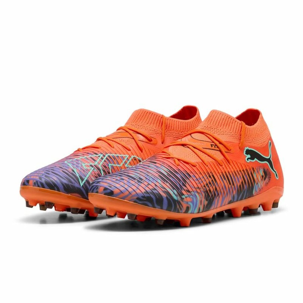 Chaussures de Football pour Adultes Puma Future 8 Match Creat Orange