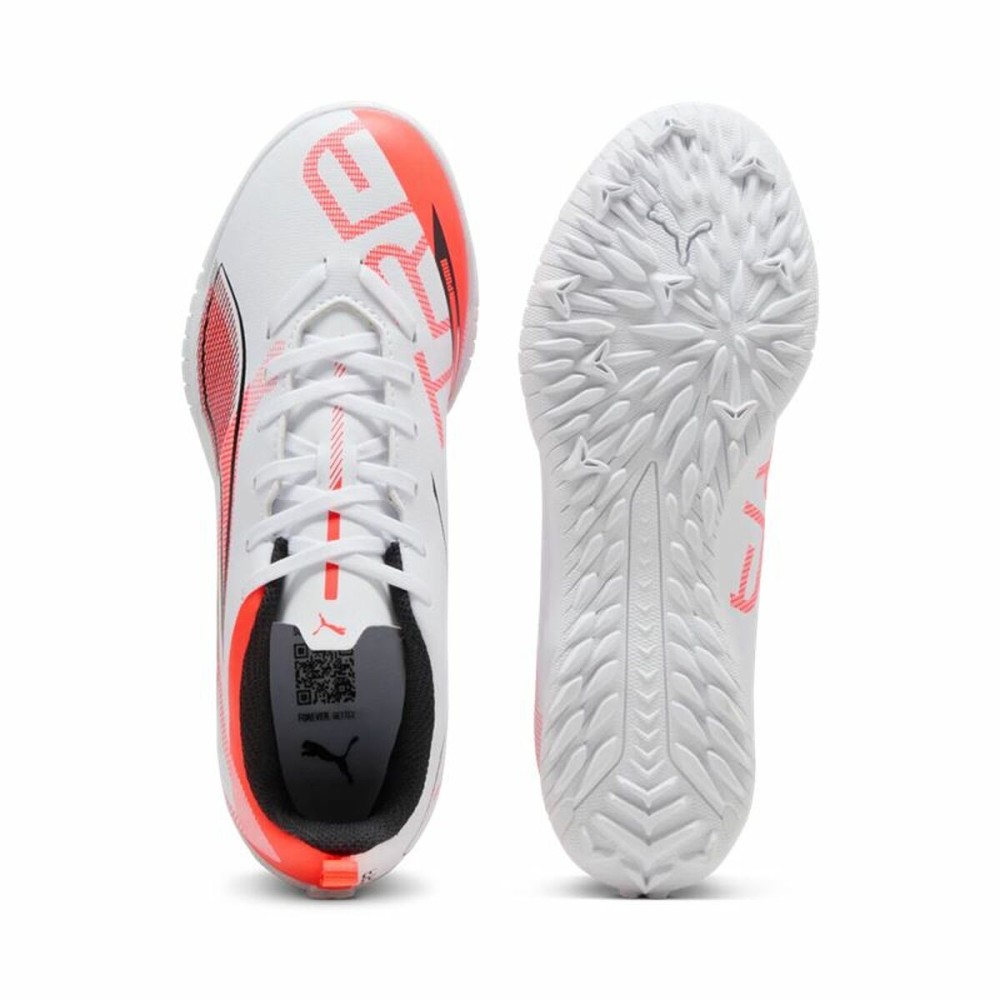Chaussures de Football pour Adultes Puma Ultra 5 Play Blanc