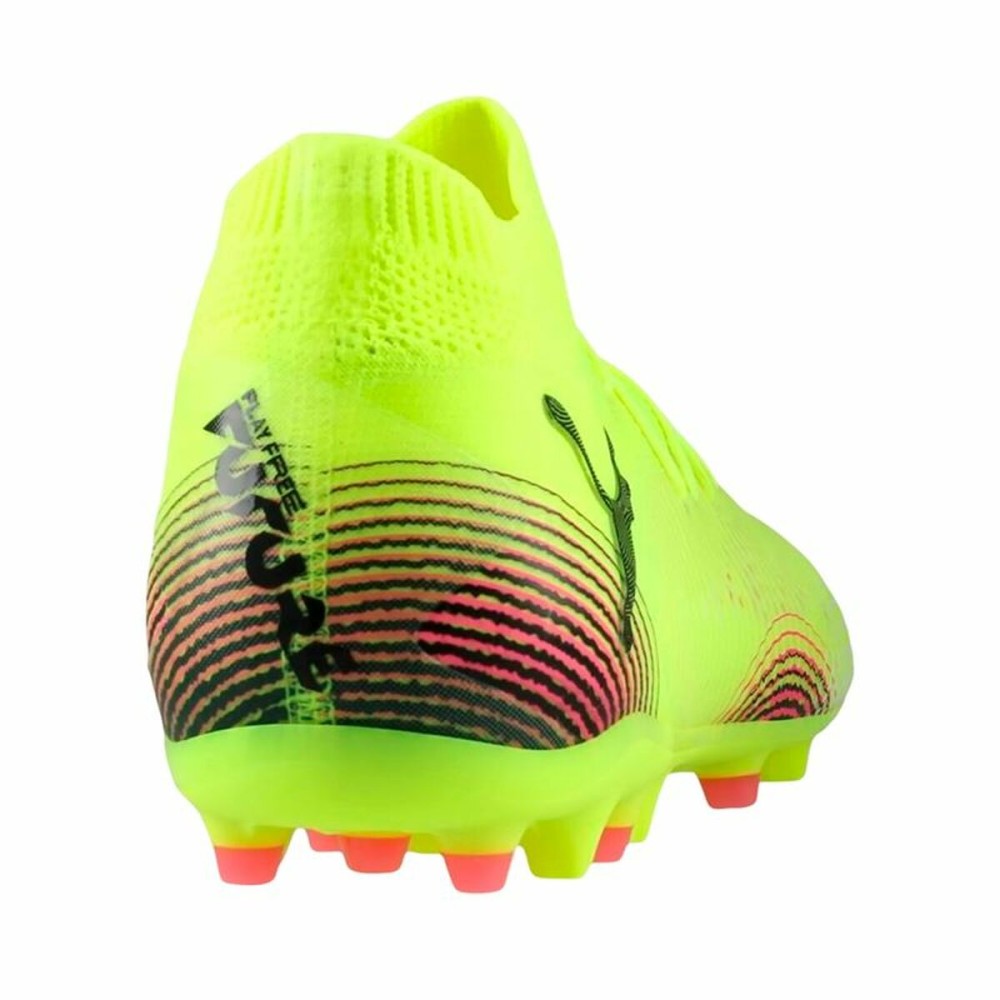 Chaussures de Football pour Adultes Puma Future 8 Pro Mg Jaune