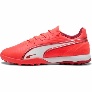 Chaussures de Football pour Adultes Puma King Match Tt Rouge