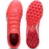 Chaussures de Football pour Adultes Puma King Match Tt Rouge