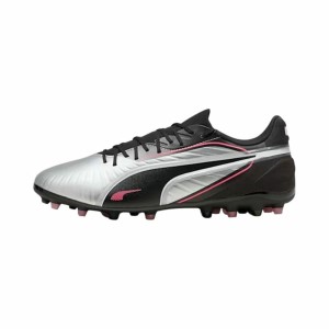 Chaussures de Football pour Adultes Puma King Match Mg Noir