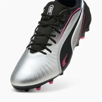 Chaussures de Football pour Adultes Puma King Match Mg Noir