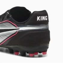 Chaussures de Football pour Adultes Puma King Match Mg Noir