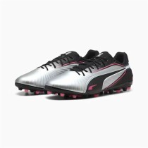 Chaussures de Football pour Adultes Puma King Match Mg Noir