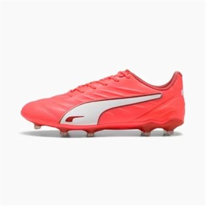 Chaussures de Football pour Adultes Puma King Pro Fg/Ag Rouge