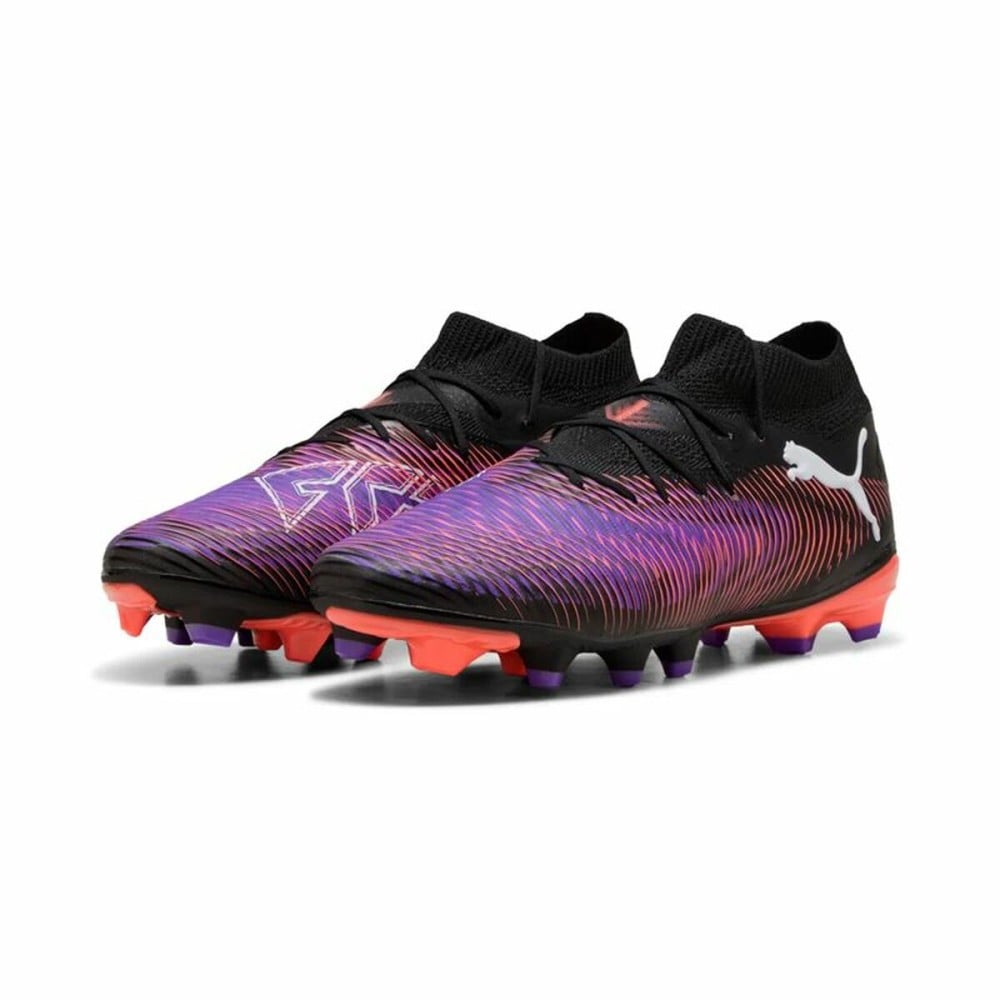 Chaussures de Football pour Adultes Puma Future 8 Pro Fg/Ag Noir