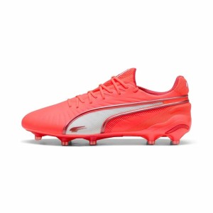 Chaussures de Football pour Adultes Puma King Ultimate Fg/Ag Rouge