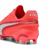 Chaussures de Football pour Adultes Puma King Ultimate Fg/Ag Rouge