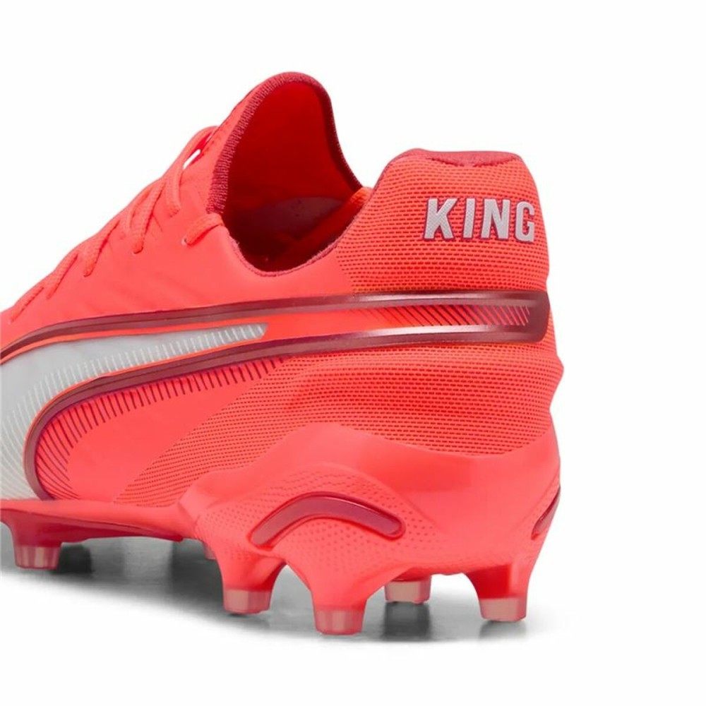 Chaussures de Football pour Adultes Puma King Ultimate Fg/Ag Rouge