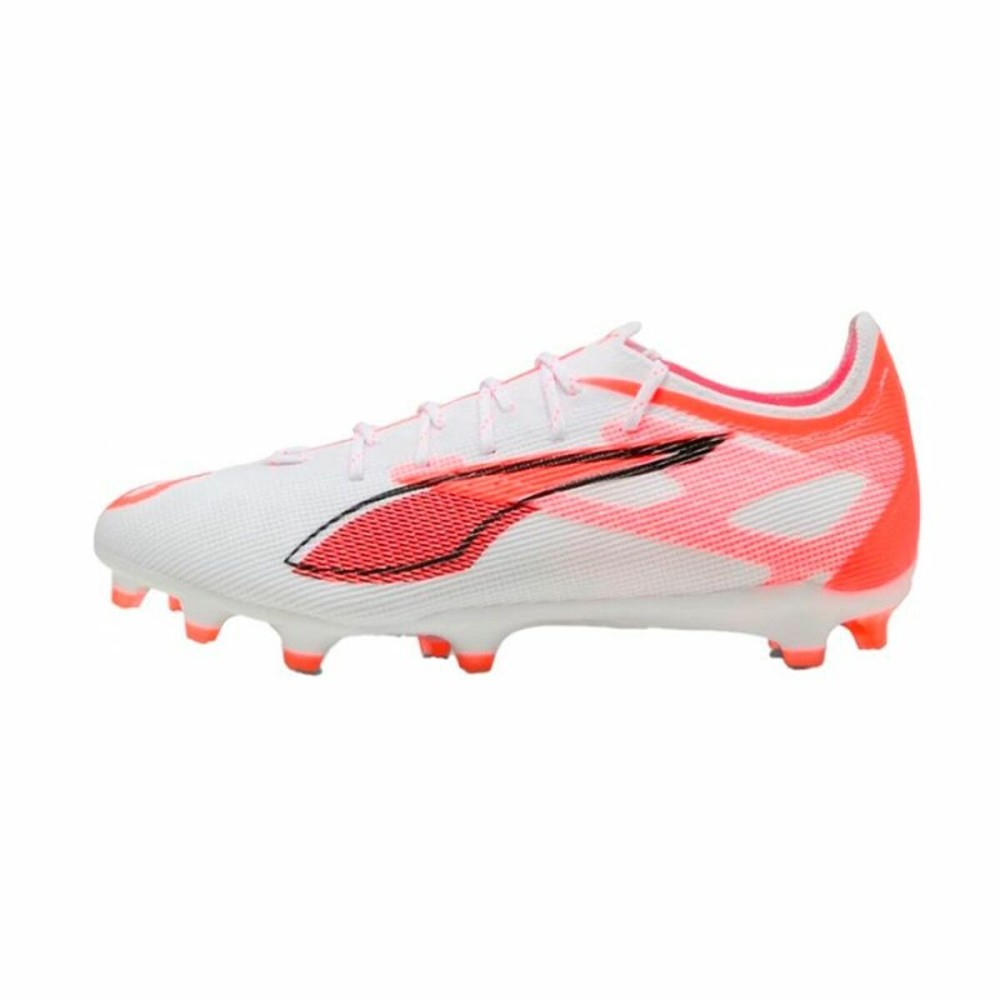 Chaussures de Football pour Adultes Puma Ultra 5 Pro Fg/Ag Blanc