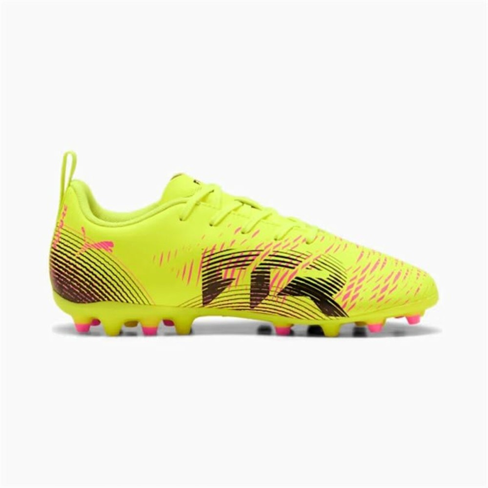 Chaussures de Football pour Adultes Puma Future 8 Play Mg Jaune