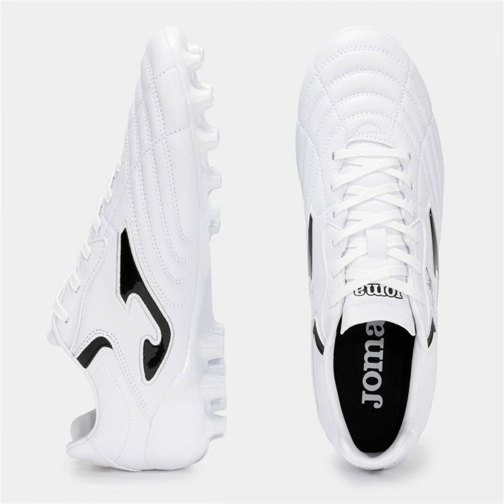 Chaussures de Football pour Adultes Joma Sport Aguila Cup 2402 Blanc