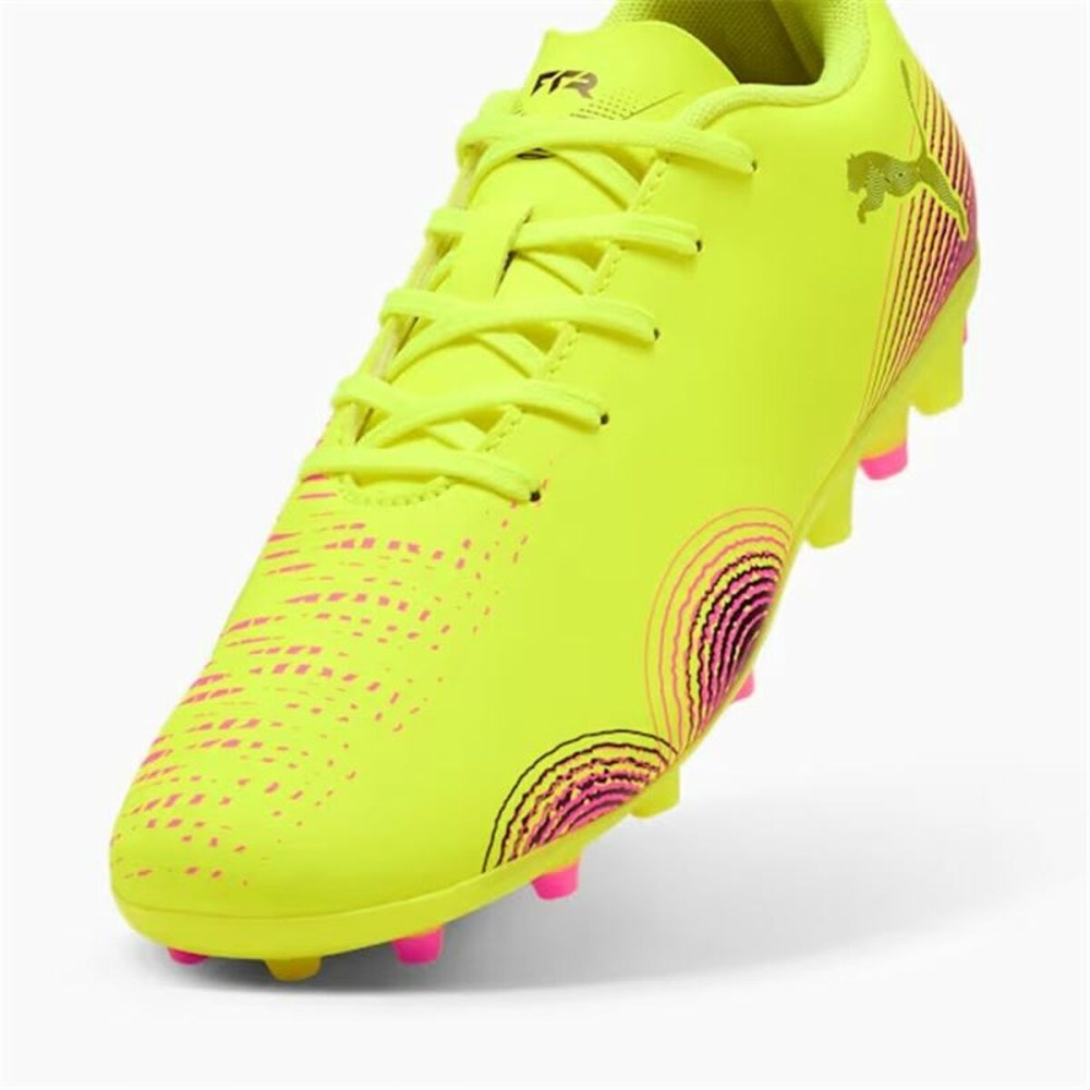 Chaussures de Football pour Adultes Puma Future 8 Play Mg Jaune