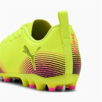 Chaussures de Football pour Adultes Puma Future 8 Play Mg Jaune