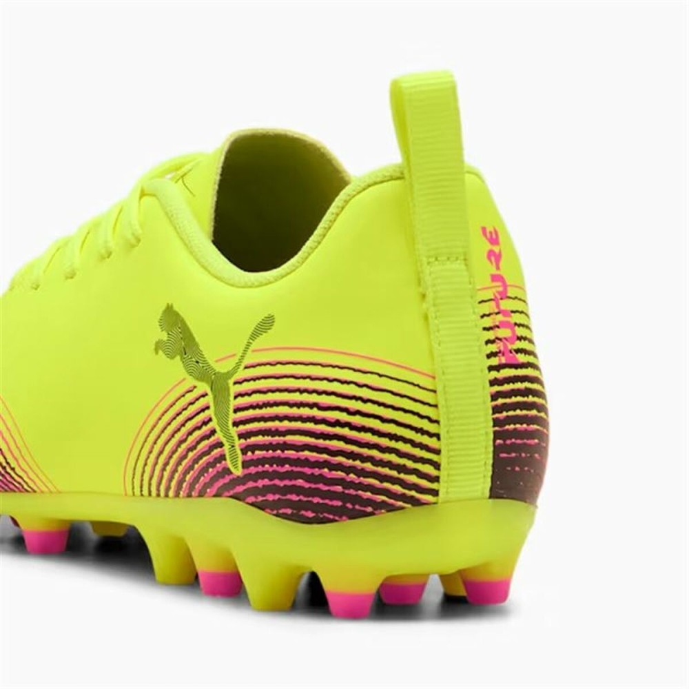 Chaussures de Football pour Adultes Puma Future 8 Play Mg Jaune