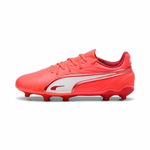 Chaussures de Football pour Adultes Puma King Match Fg/Ag Rouge