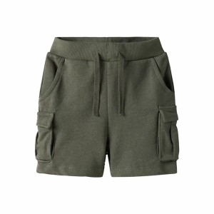 Shorts Name It Nmmoli Unb Noos Olive Children's Unisex
