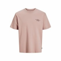 Herren Kurzarm-T-Shirt Jack & Jones Jprblachad Brandingw Neck