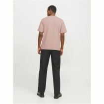 Herren Kurzarm-T-Shirt Jack & Jones Jprblachad Brandingw Neck